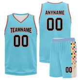 Custom Blue City Edition Personalized Sports Uniform Authentic Basketball Jersey BBJ01-D06101-27