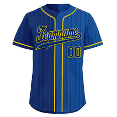 Custom Stripe Fashion Personalized Authentic Baseball Jersey BSBJ01-E06043-25