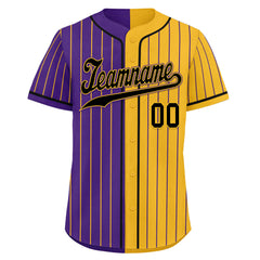 Custom Stripe Fashion Personalized Authentic Baseball Jersey BSBJ01-E06043-9