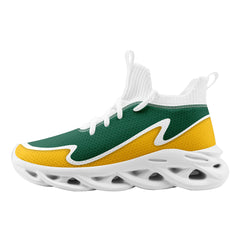 Custom Green Yellow Maxsoul Shoes Personalized Sneaker FN030A-E020011-23
