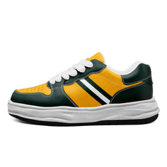 Custom Green Yellow Green Bay Shoes Personalized Sneaker FN032-D020389-13