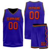 Custom Purple Green Orange City Edition Personalized Sports Uniform Authentic Basketball Jersey BBJ01-D06101-24