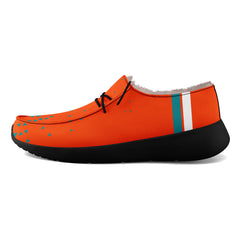 Custom Orange Green Miami Shoes Personalized Sneaker FN042-D020279-24
