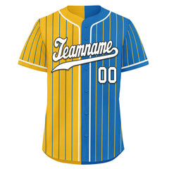 Custom Stripe Fashion Personalized Authentic Baseball Jersey BSBJ01-E06043-27