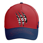 Custom Hat Sport Design Cap Stitched Adjustable Personalized YW061-E025019-5