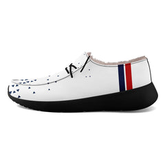 Custom White Blue New England Shoes Personalized Sneaker FN042-D020279-26