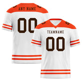 Custom Cleveland Personalized Authentic Football Jersey FBJ02-E0607-8