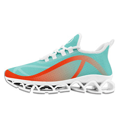 Custom Orange Blue Maxsoul Shoes Personalized Sneaker FN003XD-D020391-21