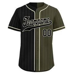 Custom Stripe Fashion Personalized Authentic Baseball Jersey BSBJ01-E06043-29