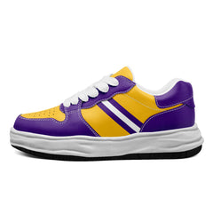 Custom Purple Yellow Minnesota Shoes Personalized Sneaker FN032-D020389-17