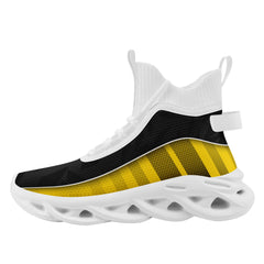 Custom Black Yellow Maxsoul Shoes Personalized Sneaker FN029A-D020158-7