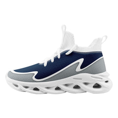 Custom Blue Gray Maxsoul Shoes Personalized Sneaker FN030A-E020011-19