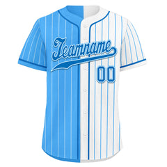 Custom Stripe Fashion Personalized Authentic Baseball Jersey BSBJ01-E06043-2