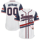 Custom Vintage Personalized Authentic Baseball Jersey BSBJ01-E025021-4