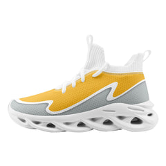Custom Yellow Gray Maxsoul Shoes Personalized Sneaker FN030A-E020011-12