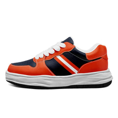 Custom Blue Orange Chicago Shoes Personalized Sneaker FN032-D020389-7