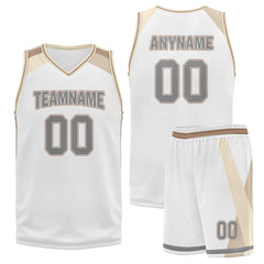 Custom White Gold City Edition Personalized Sports Uniform Authentic Basketball Jersey BBJ01-D06101-5