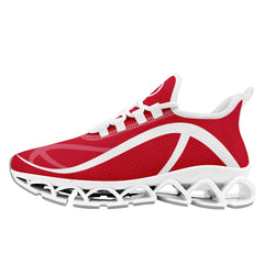 Custom Red White Maxsoul Shoes Personalized Sneaker FN003XD-D020391-13