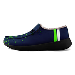 Custom Blue Green Seattle Shoes Personalized Sneaker FN042-D020279-27