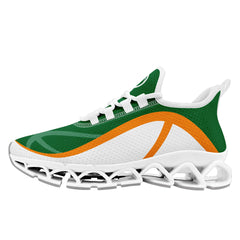 Custom Green Orange Maxsoul Shoes Personalized Sneaker FN003XD-D020391-18