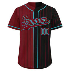 Custom Stripe Fashion Personalized Authentic Baseball Jersey BSBJ01-E06043-18