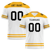 Custom Pittsburgh Personalized Authentic Football Jersey FBJ02-E0607-7