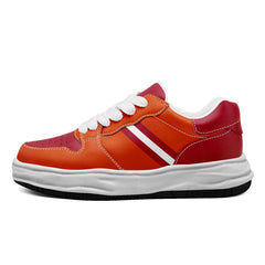 Custom Red Orange Tampa Bay Shoes Personalized Sneaker FN032-D020389-29