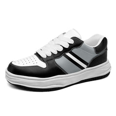 Custom Black Gray Las Vegas Shoes Personalized Sneaker FN032-D020389-20