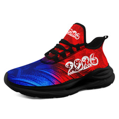 Custom 2026 World Cup Norway Sneakers DIY Country Flag Running Shoes Lightweight Sport Shoes Gift for Football Fans Personalized Team Name and Logo FN079-F027070-5