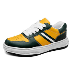 Custom Green Yellow Green Bay Shoes Personalized Sneaker FN032-D020389-13