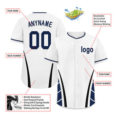 Custom New York Personalized Authentic Baseball Jersey BSBJ01-E06042-20Q