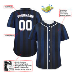 Custom Personalized Authentic Baseball Jersey BSBJ01-E025047-11