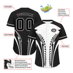 Custom Personalized Authentic Baseball Jersey BSBJ01-E023019-7