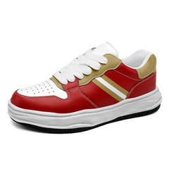 Custom Red Gold San Francisco Shoes Personalized Sneaker FN032-D020389-25