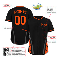 Custom California Personalized Authentic Baseball Jersey BSBJ01-E06042-24Q
