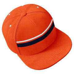 Custom Orange Denver Hat Sport Design Cap Stitched Adjustable Personalized PR067B-D020262-10