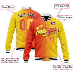 Custom Gradient Fashion Jacket Bomber Full-Snap Varsity Letterman Personalized Jacket FZ005-D028015-4