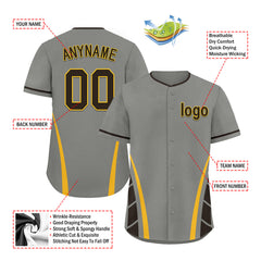 Custom California Personalized Authentic Baseball Jersey BSBJ01-E06042-23Q