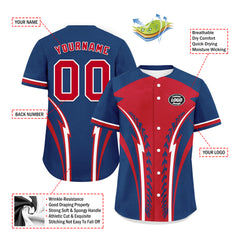 Custom Personalized Authentic Baseball Jersey BSBJ01-E023019-14
