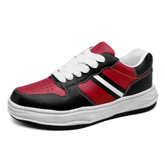Custom Red Black Atlanta Shoes Personalized Sneaker FN032-D020389-3