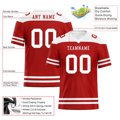 Custom San Francisco Personalized Authentic Football Jersey FBJ02-E0607-31