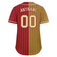 Custom Stripe Fashion Personalized Authentic Baseball Jersey BSBJ01-E06043-12