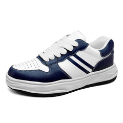 Custom Blue White Dallas Shoes Personalized Sneaker FN032-D020389-9
