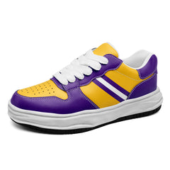 Custom Purple Yellow Minnesota Shoes Personalized Sneaker FN032-D020389-17