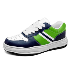 Custom Blue Green Seattle Shoes Personalized Sneaker FN032-D020389-27