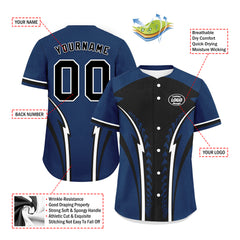 Custom Personalized Authentic Baseball Jersey BSBJ01-E023019-11