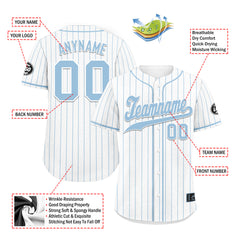 Custom Stripe Fashion Personalized Authentic Baseball Jersey BSBJ01-E025078-5