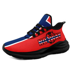Custom 2026 World Cup Norway Sneakers DIY Country Flag Running Shoes Lightweight Sport Shoes Gift for Football Fans Personalized Team Name and Logo FN079-F027070-3