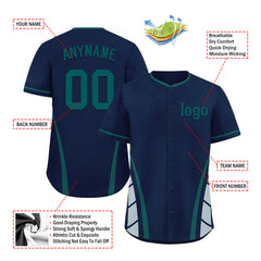 Custom Washington Personalized Authentic Baseball Jersey BSBJ01-E06042-25Q