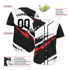 Custom Personalized Authentic Baseball Jersey BSBJ01-E025047-9